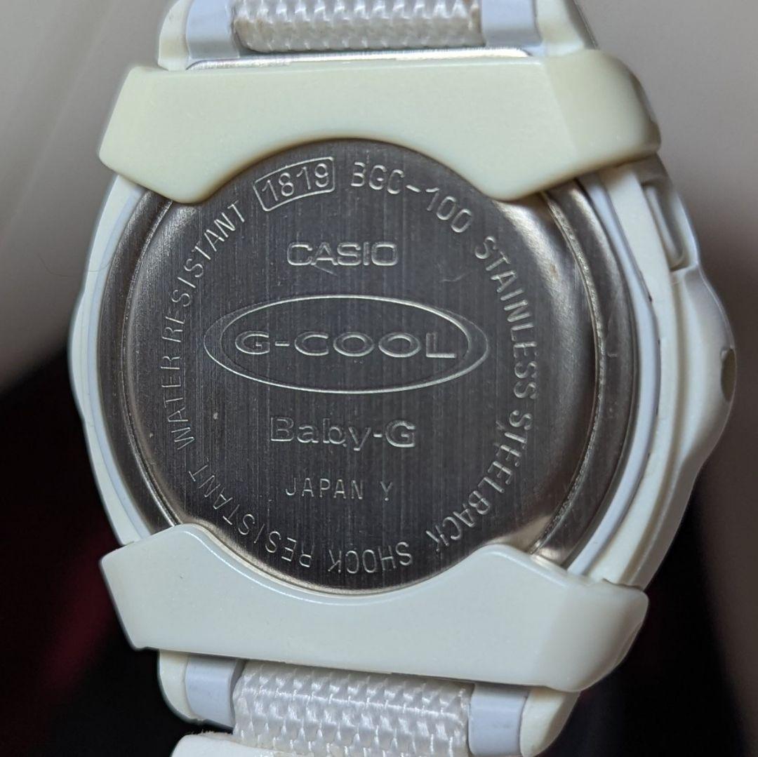 【Dead Stock Unused】CASIO Baby-G BGC-100 White