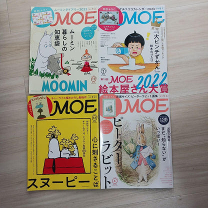 Monthly Moe Moe Peter Rabbit Snoopy Mumin Suzuki Noritake