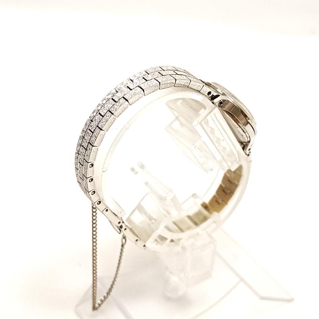 Operational Product SEIKO Watch 2220-0020 24 Jewels Hand-Wound Silver