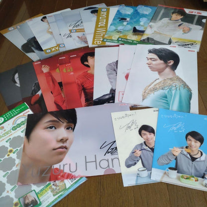 Yuzuru Hanyu Clear File Summary Bulk Lot Novelties