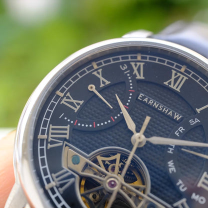 [Operational] Skeleton Automatic Watch Black