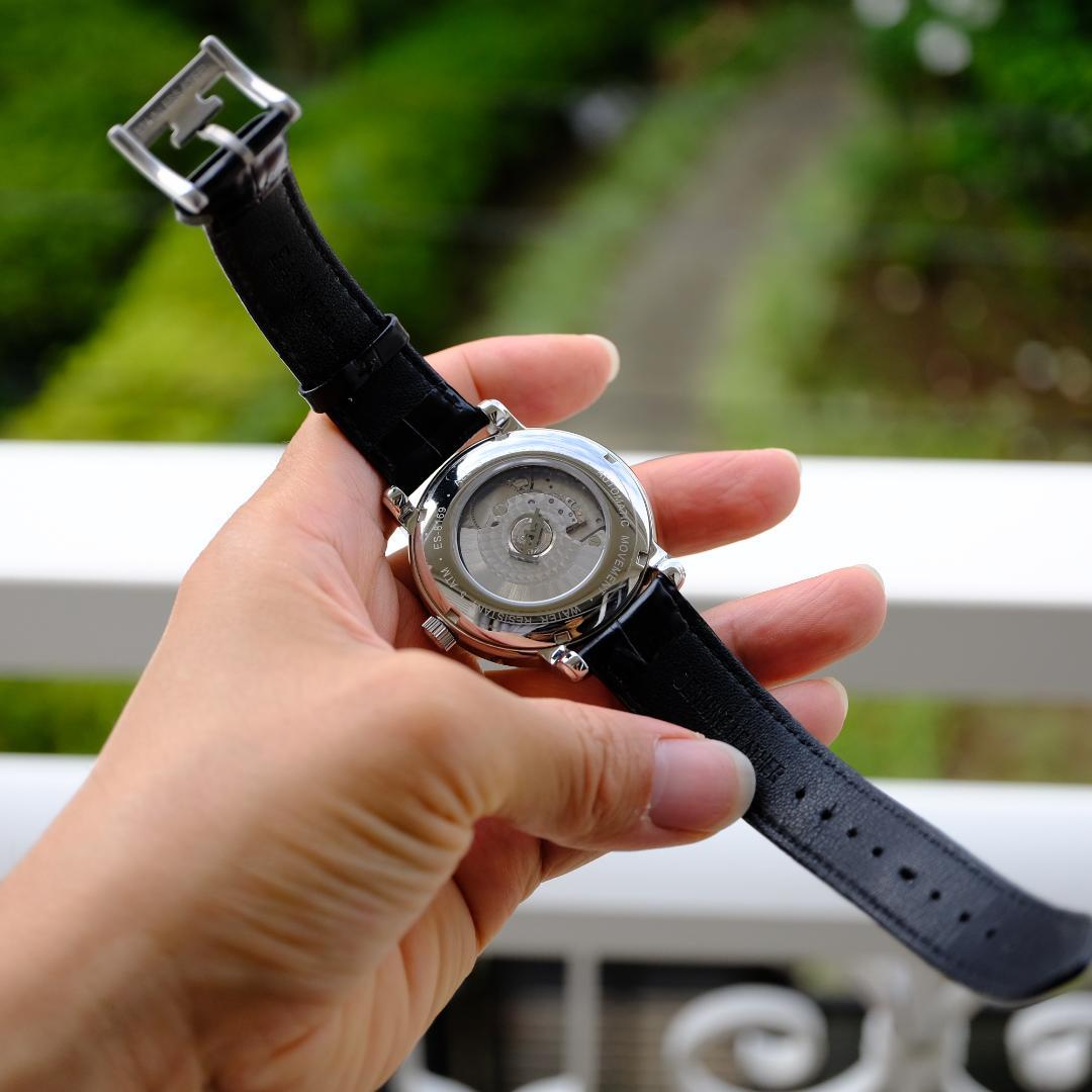 [Operational] Skeleton Automatic Watch Black