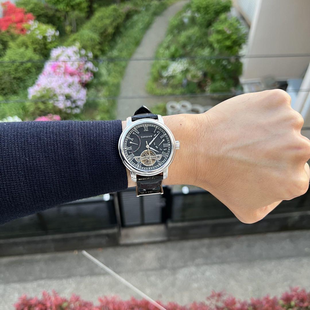 [Operational] Skeleton Automatic Watch Black