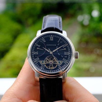 [Operational] Skeleton Automatic Watch Black