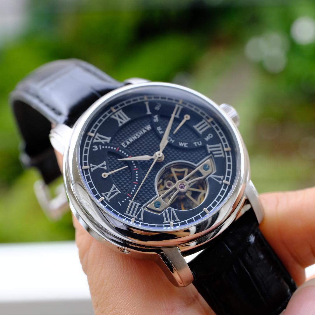 [Operational] Skeleton Automatic Watch Black