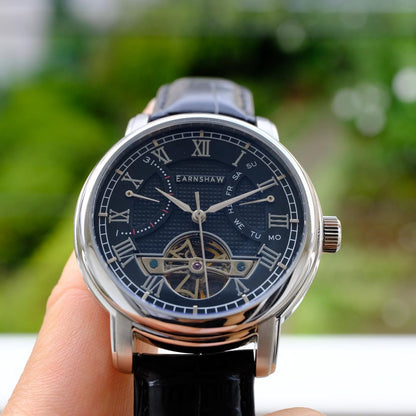 [Operational] Skeleton Automatic Watch Black