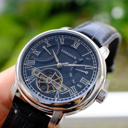 [Operational] Skeleton Automatic Watch Black