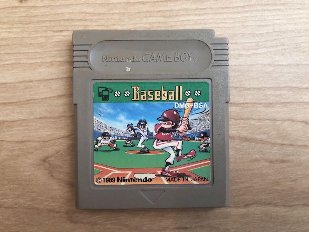 Baseball Game Boy Software
