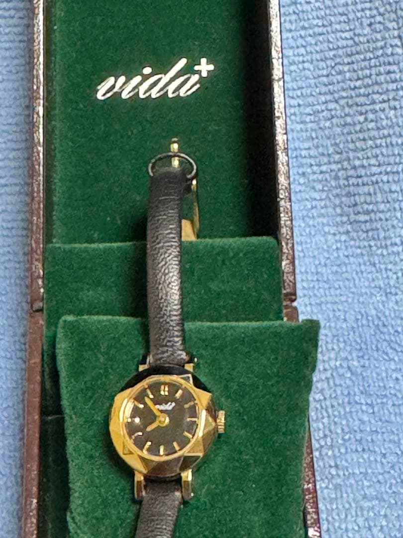 vida+ Quartz Watch Black Face