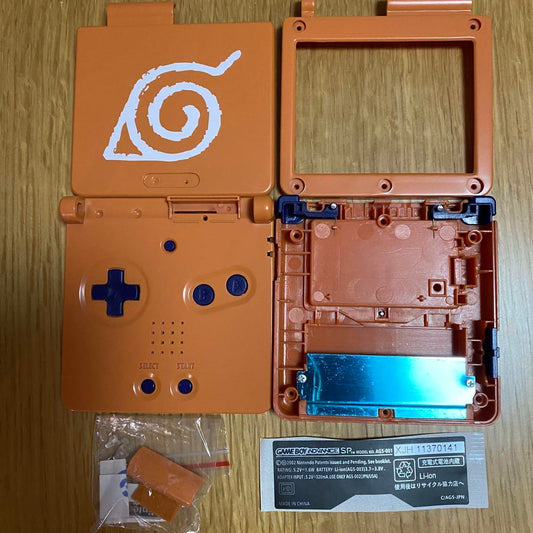 Game Boy Advance SP Compatible Orange Shell Case