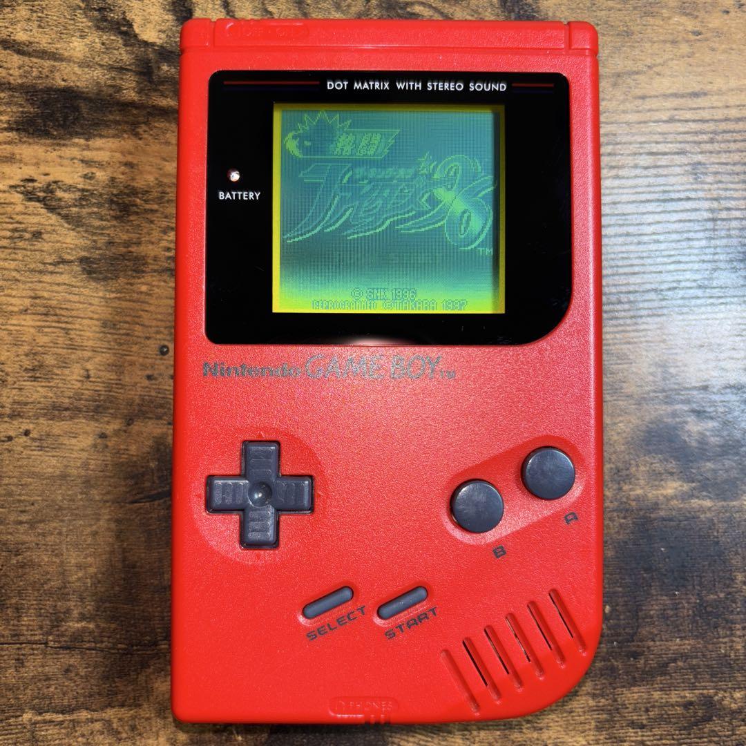 [Good Condition] Game Boy 1st Generation Console Game Boy Original Nintendo Red
