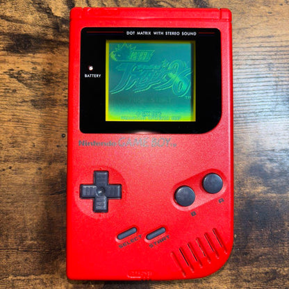 [Good Condition] Game Boy 1st Generation Console Game Boy Original Nintendo Red