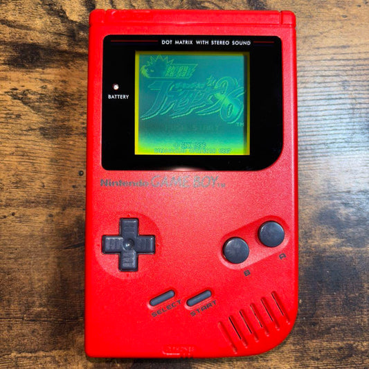 [Good Condition] Game Boy 1st Generation Console Game Boy Original Nintendo Red