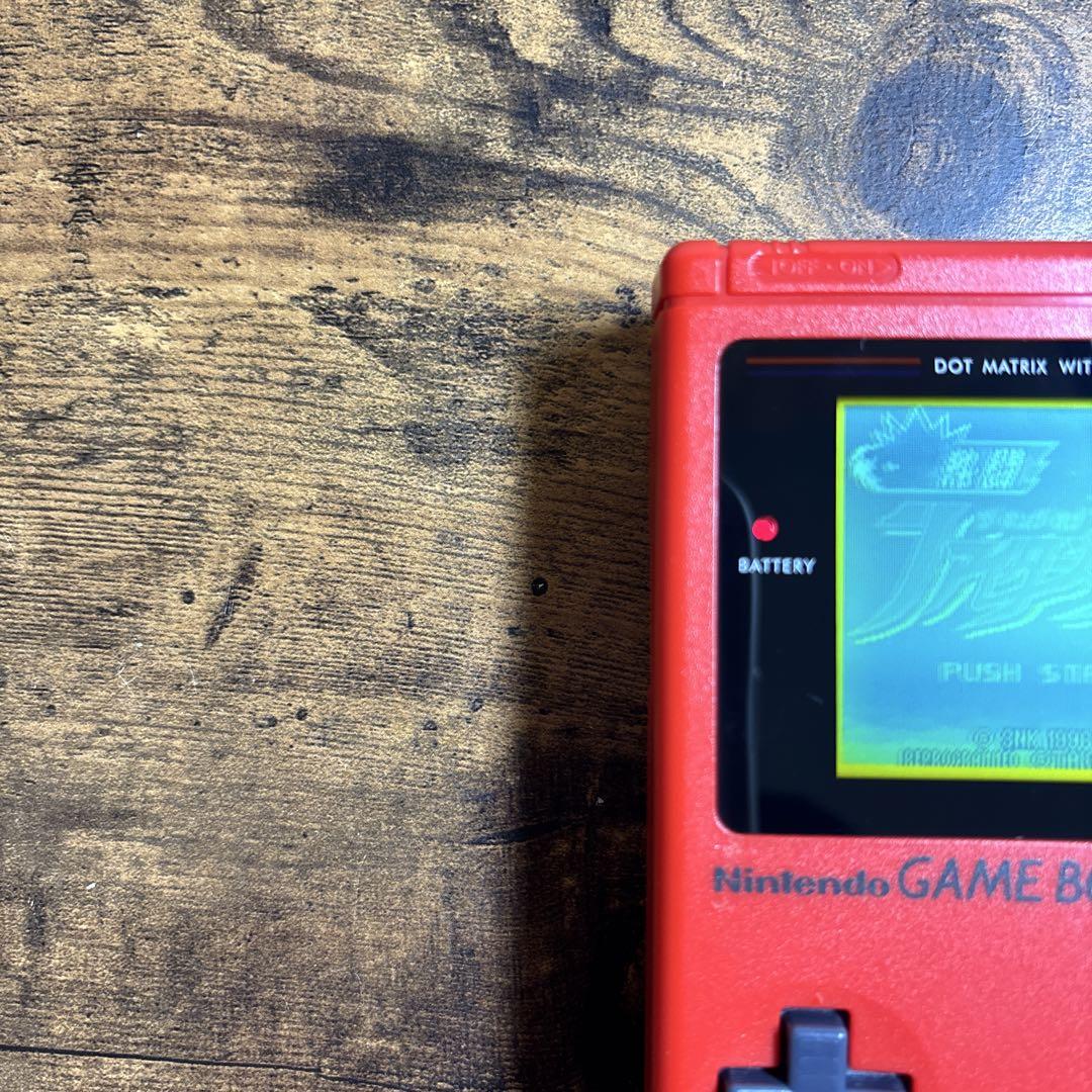 [Good Condition] Game Boy 1st Generation Console Game Boy Original Nintendo Red