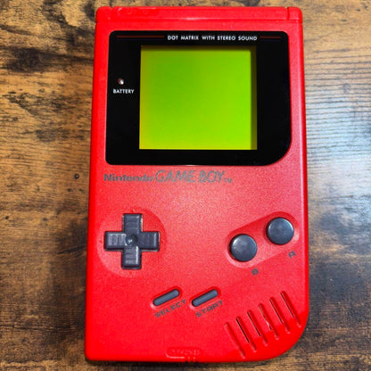 [Good Condition] Game Boy 1st Generation Console Game Boy Original Nintendo Red