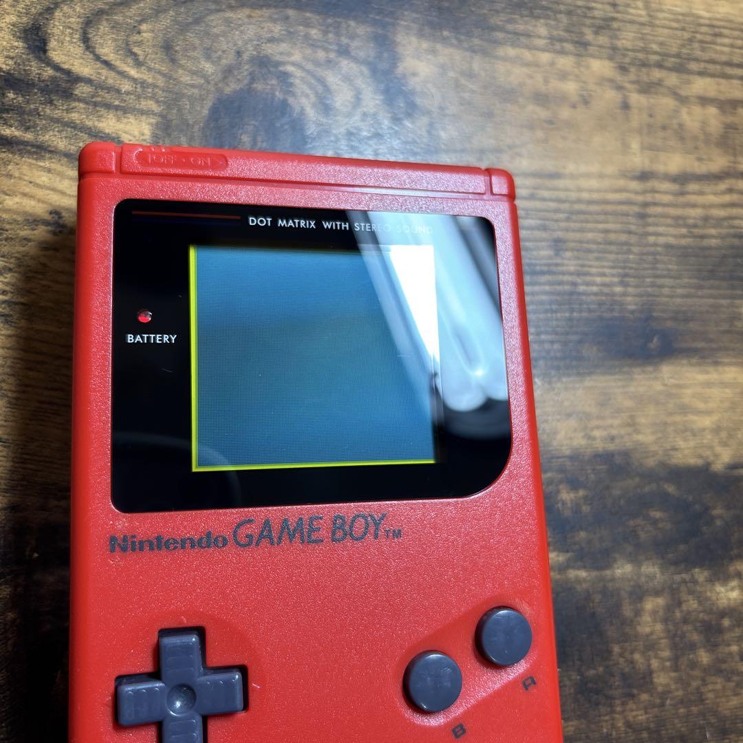 [Good Condition] Game Boy 1st Generation Console Game Boy Original Nintendo Red