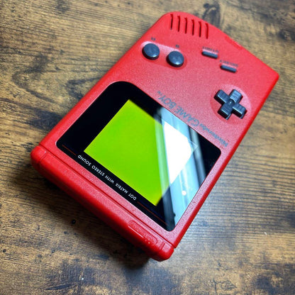 [Good Condition] Game Boy 1st Generation Console Game Boy Original Nintendo Red