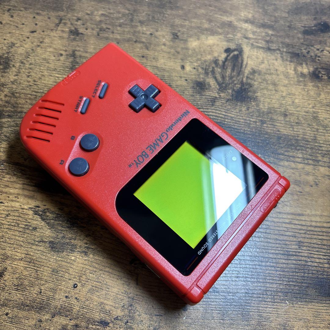 [Good Condition] Game Boy 1st Generation Console Game Boy Original Nintendo Red