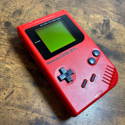 [Good Condition] Game Boy 1st Generation Console Game Boy Original Nintendo Red