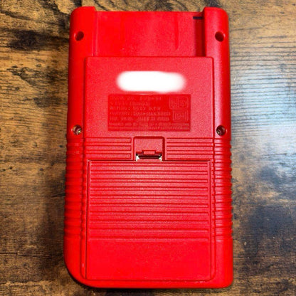 [Good Condition] Game Boy 1st Generation Console Game Boy Original Nintendo Red