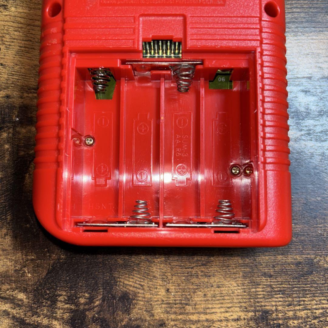 [Good Condition] Game Boy 1st Generation Console Game Boy Original Nintendo Red