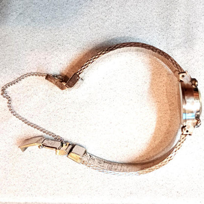 【Operational Product】 SEIKO Quartz Watch 10-0900 Round 21 Jewels 2 Hands