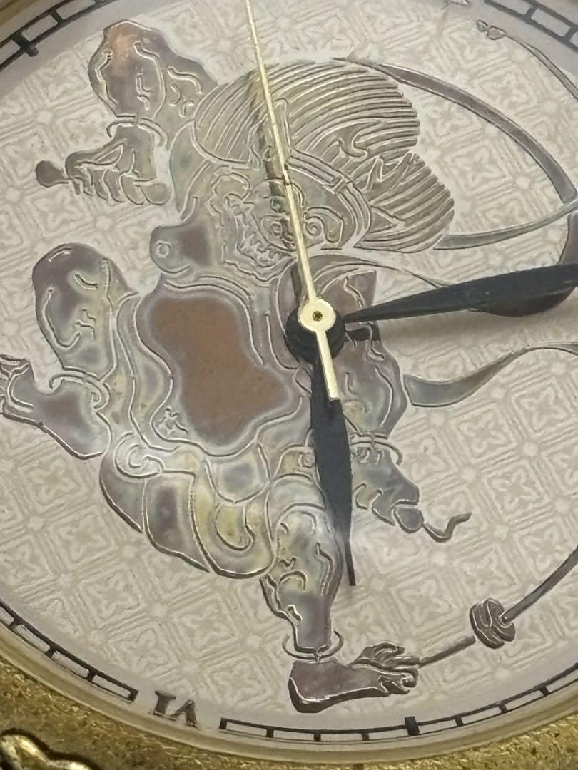 Operational Product Fūjin, Gold Pocket Watch Design Japan Movement