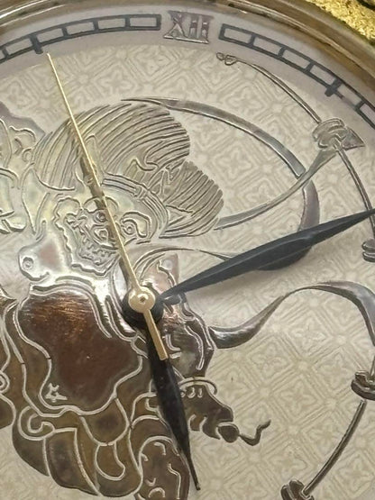 Operational Product Fūjin, Gold Pocket Watch Design Japan Movement