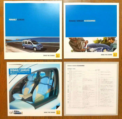 RENAULT KANGOO Renault Kangoo New Vehicle Catalog Set