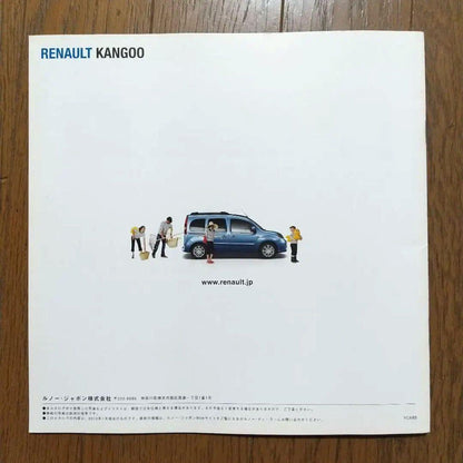 RENAULT KANGOO Renault Kangoo New Vehicle Catalog Set