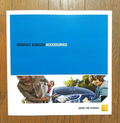 RENAULT KANGOO Renault Kangoo New Vehicle Catalog Set