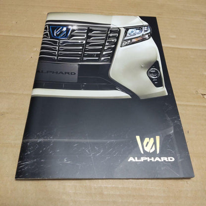 Toyota 30 ALPHARD New Car Catalogue  Accessory Catalogue