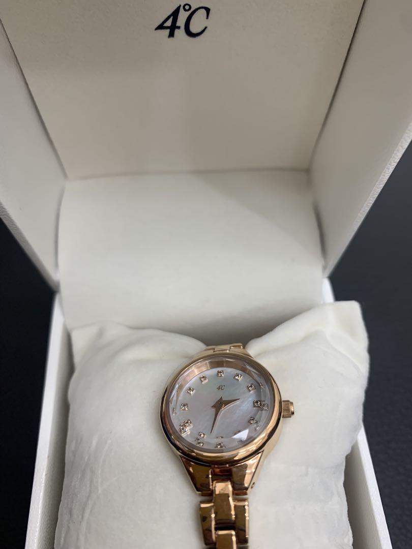 4C Automatic Winding Watch Pink Gold