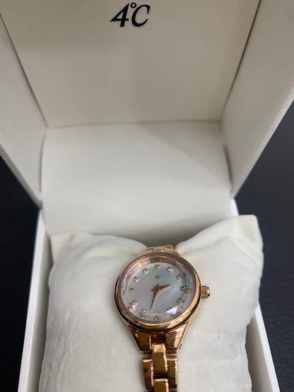 4C Automatic Winding Watch Pink Gold