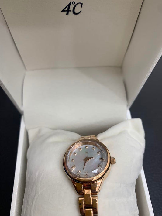 4C Automatic Winding Watch Pink Gold