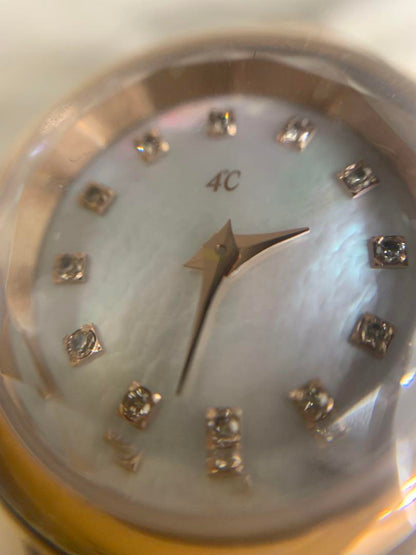 4C Automatic Winding Watch Pink Gold