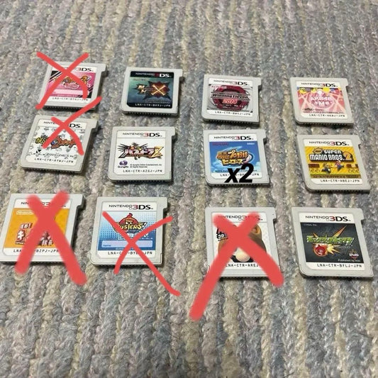 Summary Sale 3DS Game Software Set 8 Pieces