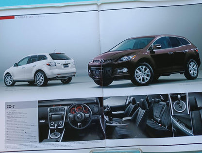 Rarity Fine 2007 Mazda CX-7 ER3P Type Release Catalog Immediately After