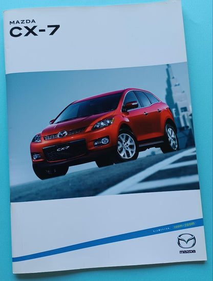 Rarity Fine 2007 Mazda CX-7 ER3P Type Release Catalog Immediately After