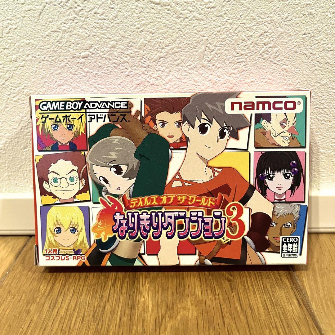 Beautiful Condition Tales of the World Narikiri Dungeon 3 GBA Tested