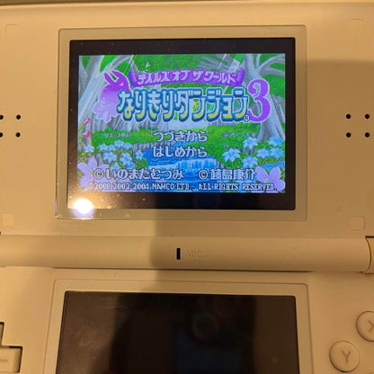 Beautiful Condition Tales of the World Narikiri Dungeon 3 GBA Tested