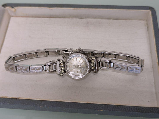 CAMY Wound Watch 21JEWELS Stainless Steel