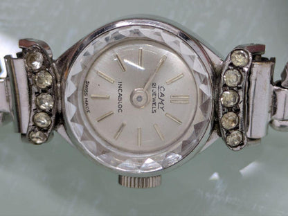 CAMY Wound Watch 21JEWELS Stainless Steel