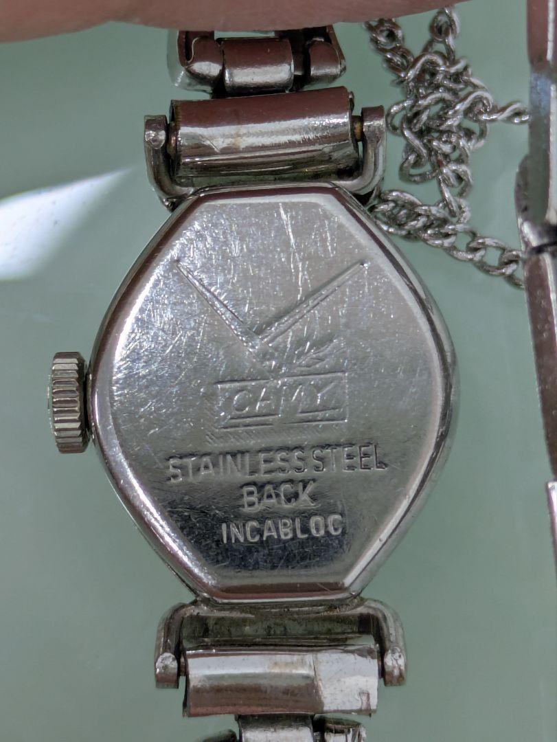 CAMY Wound Watch 21JEWELS Stainless Steel