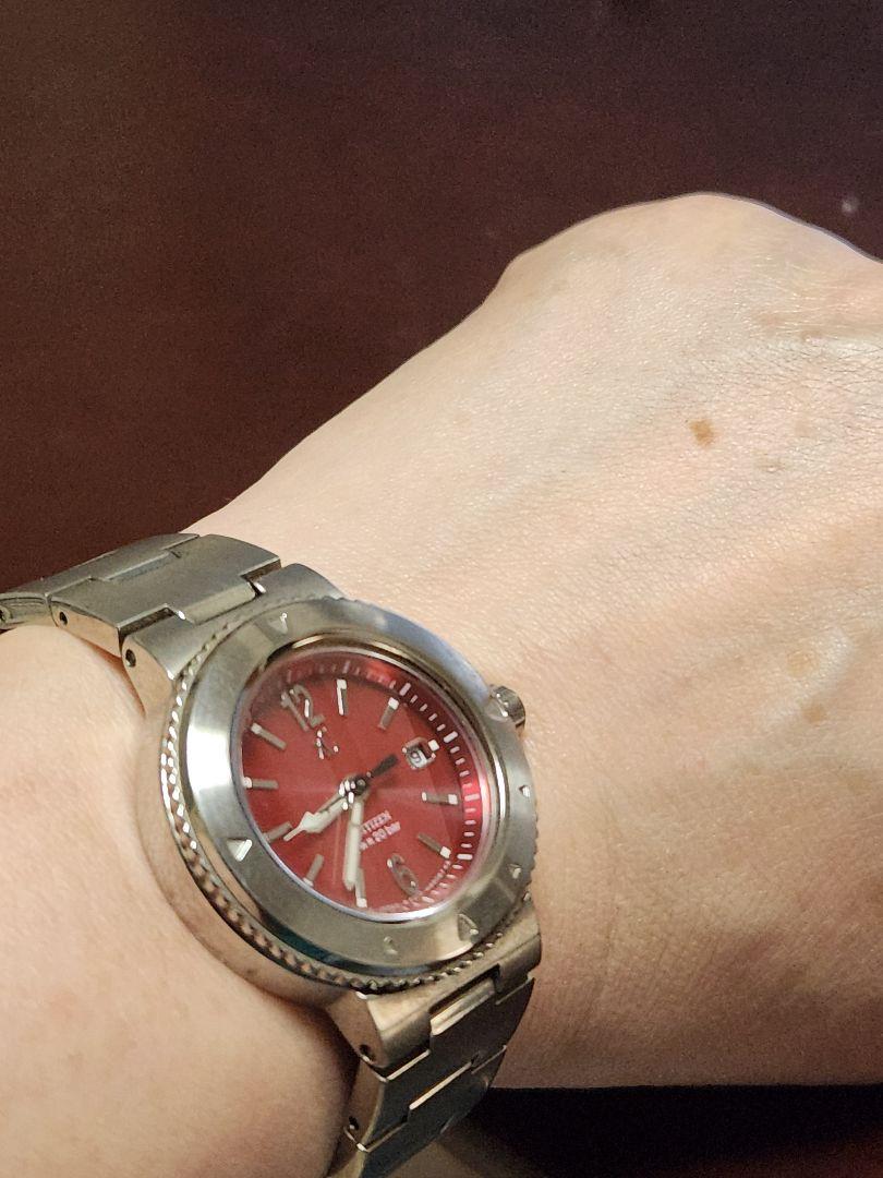 [In Operation] CITIZEN Eco-Drive XC Cross Sea Ladies Watch Red