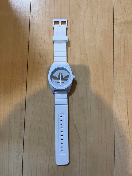 Adidas Watch White Silver