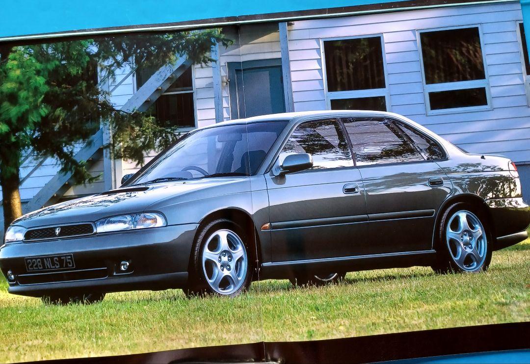 【Super Fine 1990】Subaru Legacy 2nd Generation BD Type Initial Release Sedan Catalog