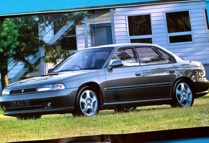【Super Fine 1990】Subaru Legacy 2nd Generation BD Type Initial Release Sedan Catalog