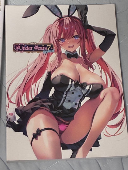 Underwear Collection 7 Standard Edition Magazine + Rough Illustration Set