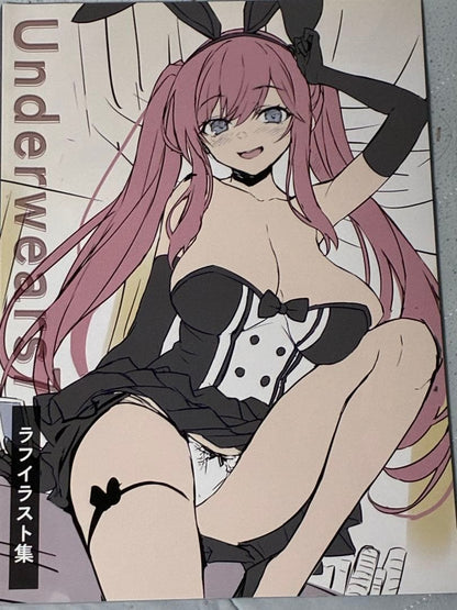 Underwear Collection 7 Standard Edition Magazine + Rough Illustration Set